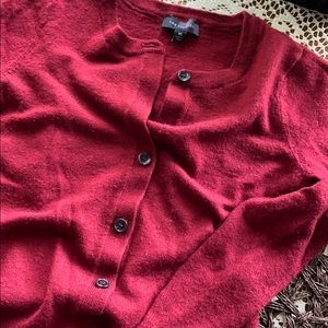 Burgundy Limited cardigan